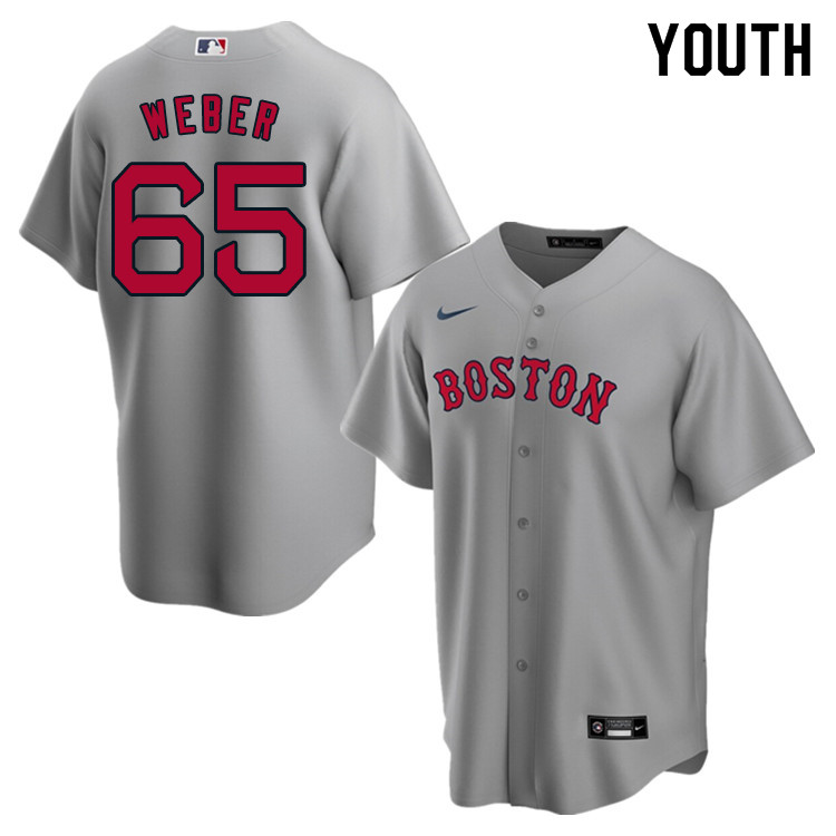 Nike Youth #65 Ryan Weber Boston Red Sox Baseball Jerseys Sale-Gray